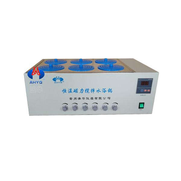 HJ-A6六位攪拌數(shù)顯恒溫水浴鍋